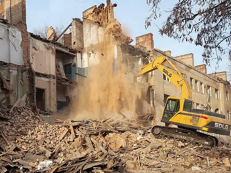 Снос зданий — демонтаж сооружений в Туле