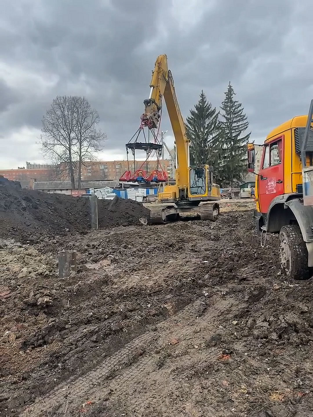 срубка свай. срубка круглых свай в Туле