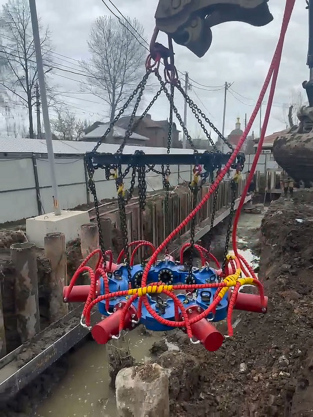 срубка свай. срубка круглых свай в Туле