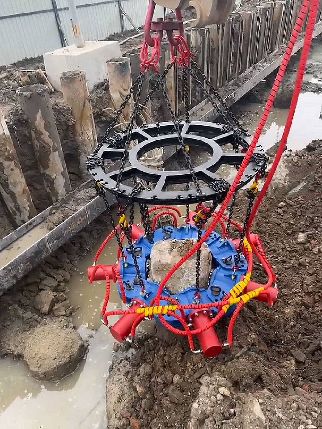 срубка свай. срубка круглых свай в Туле